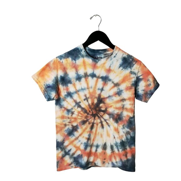 Gildan Other - Gildan T Shirt Tie Dye Swirl Spiral Tee Short Sleeve Cotton Logo Adult Small S